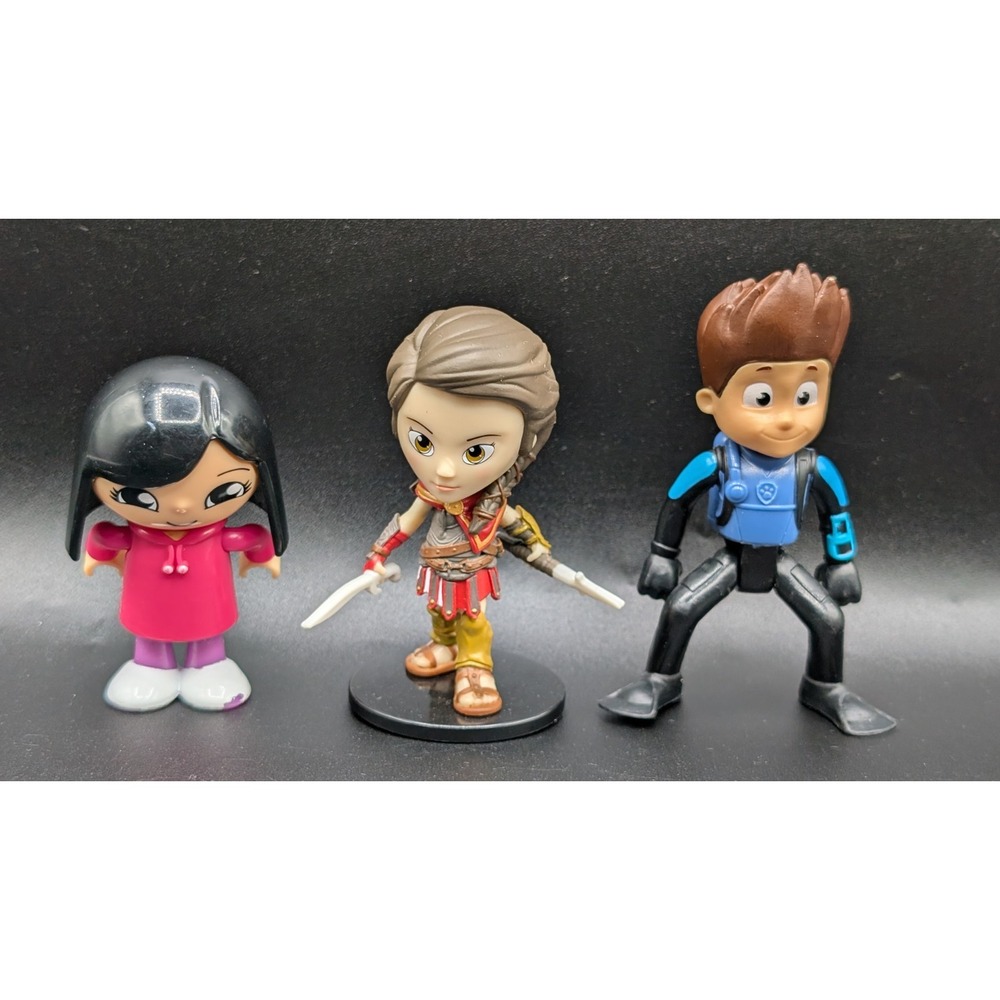 Ubisoft Assassins Creed Kassandra, Paw Patrol, Ryder Scuba Diver & Bonkers Toys
